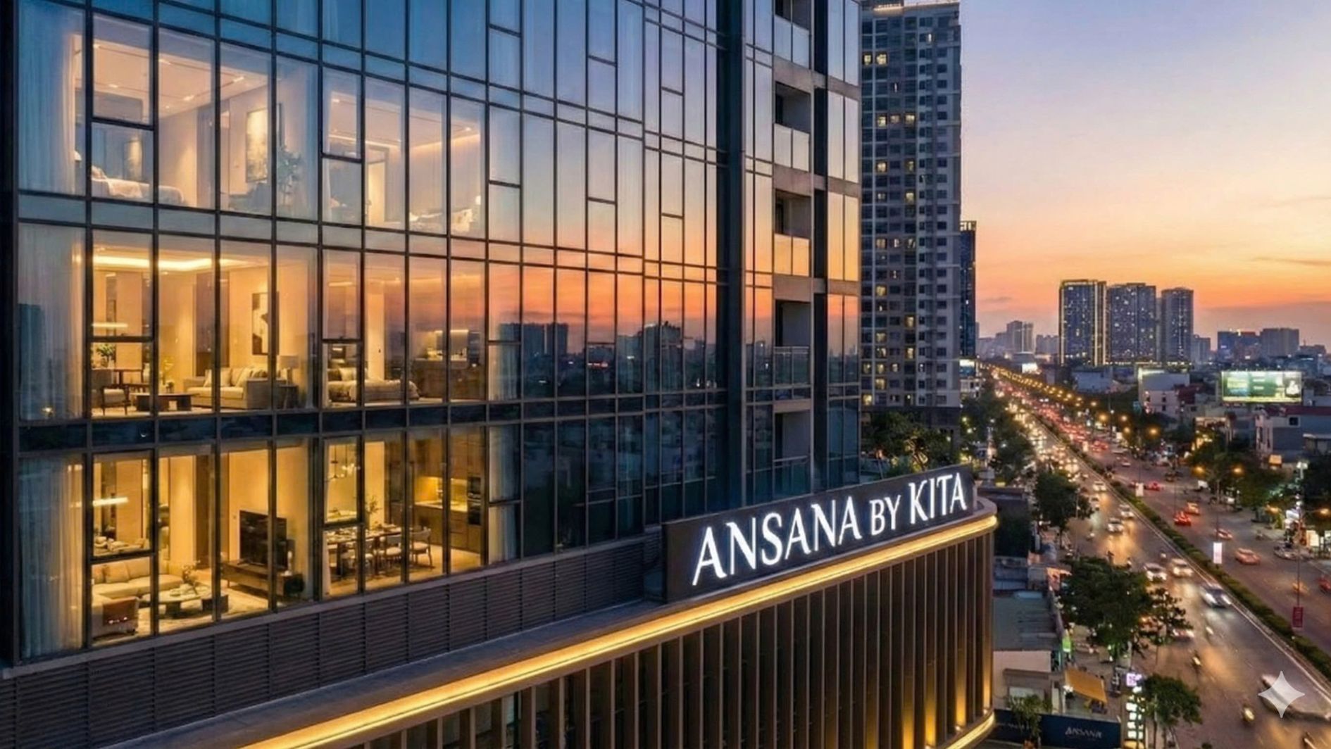Phối cảnh dự án căn hộ cao cấp Ansana By Kita Võ Văn Kiệt - Đông Hoà Group