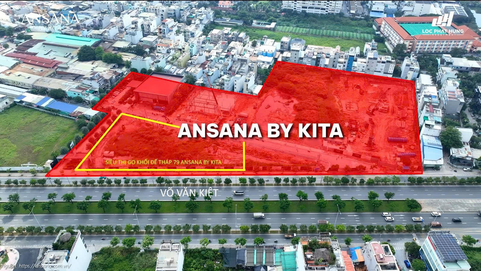 Sơ đồ mặt bằng dự án căn hộ Ansana By Kita Bình Tân