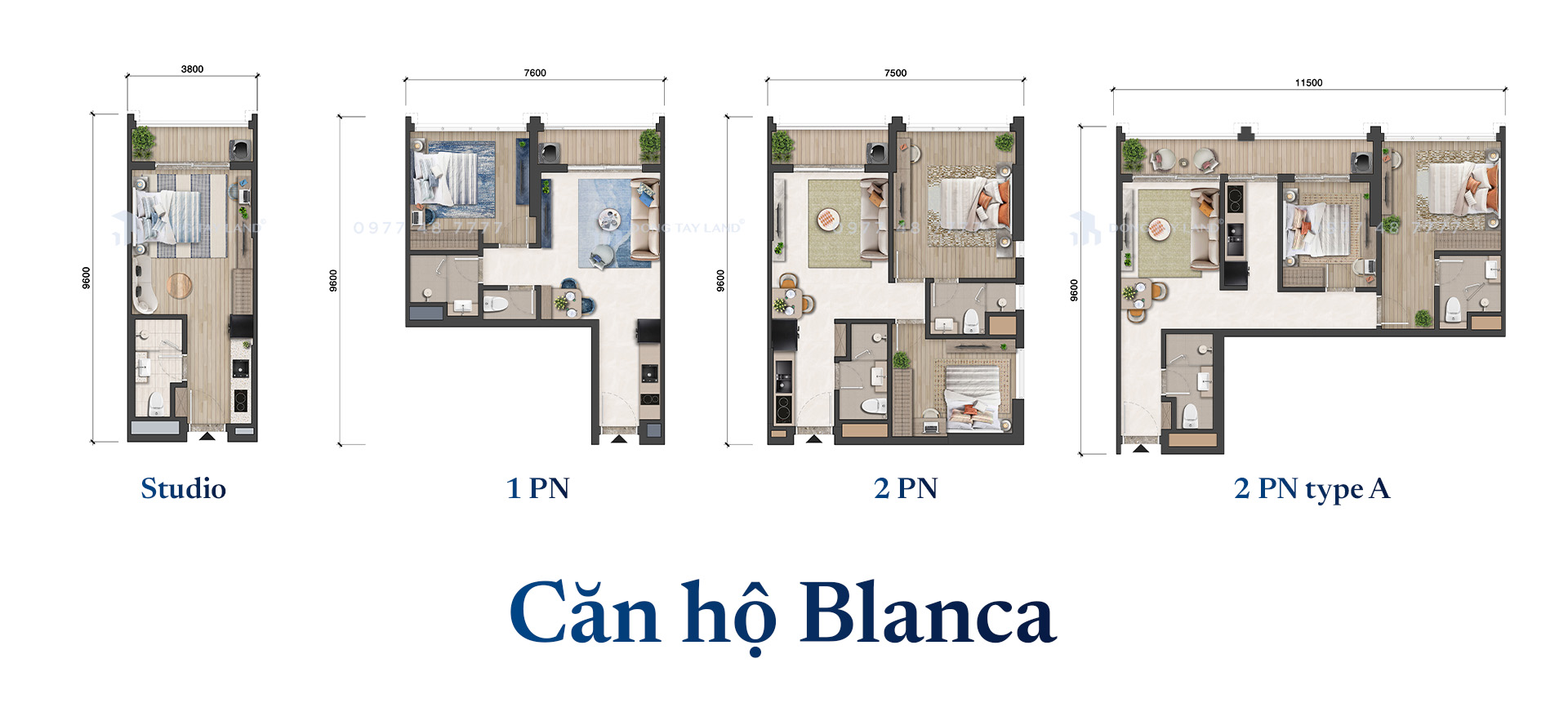 Tháp căn hộ cao cấp Blanca Tower - Blanca City Vũng Tàu
