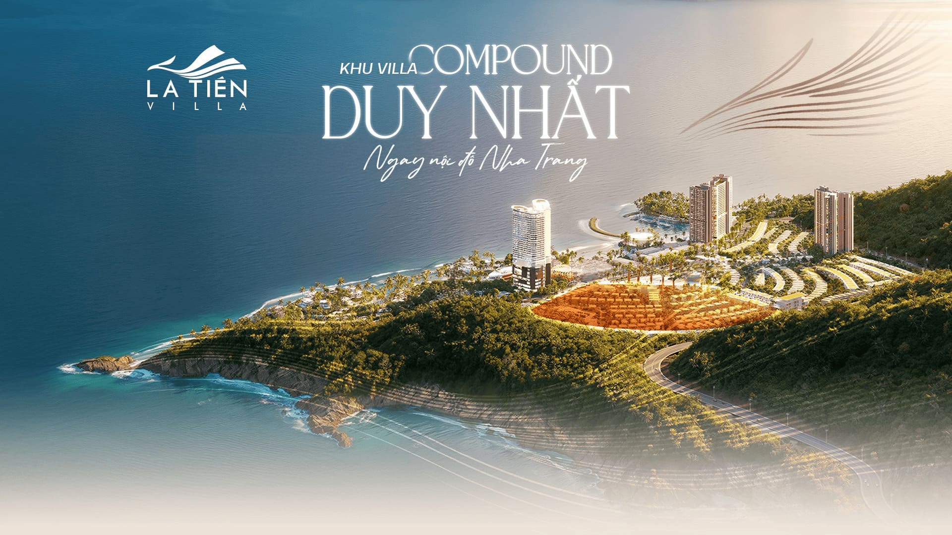 Phối cảnh khu biệt thự nghỉ dưỡng cao cấp La Tiên Villa Nha Trang - Đông Hoà Group