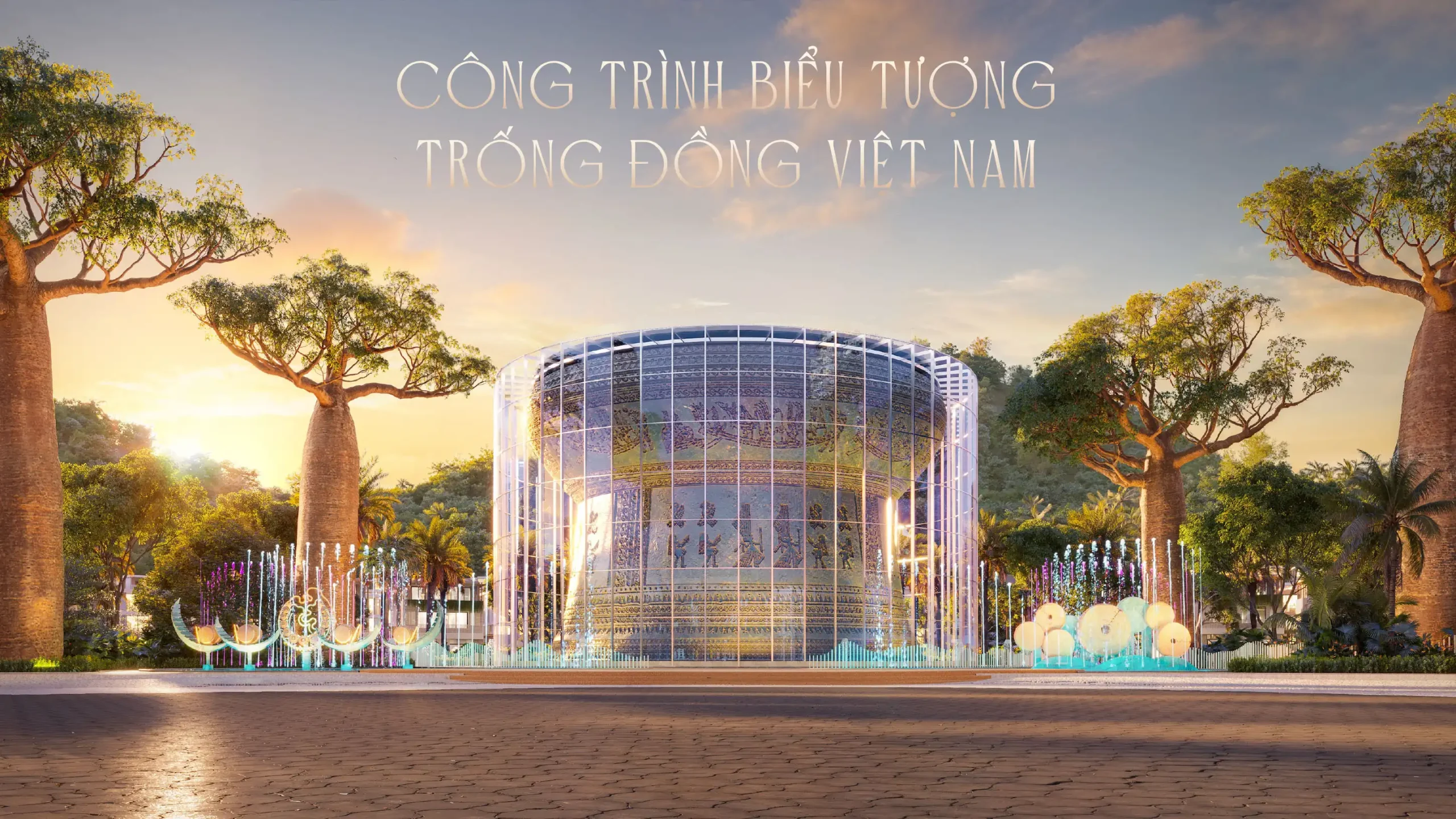 Phối cảnh khu biệt thự nghỉ dưỡng cao cấp La Tiên Villa Nha Trang - Đông Hoà Group