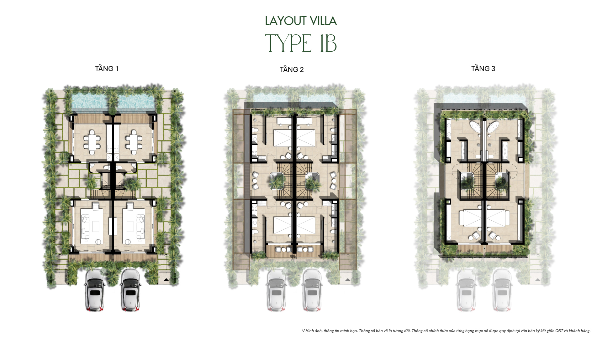 Phối cảnh khu biệt thự nghỉ dưỡng cao cấp La Tiên Villa Nha Trang - Đông Hoà Group