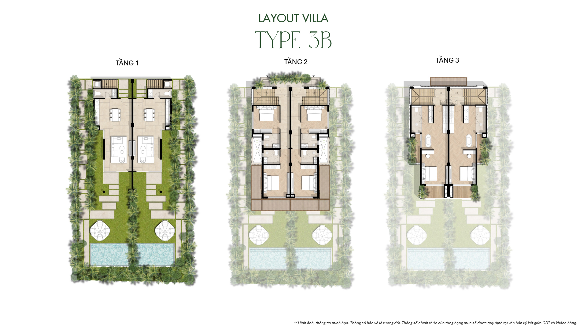 Phối cảnh khu biệt thự nghỉ dưỡng cao cấp La Tiên Villa Nha Trang - Đông Hoà Group