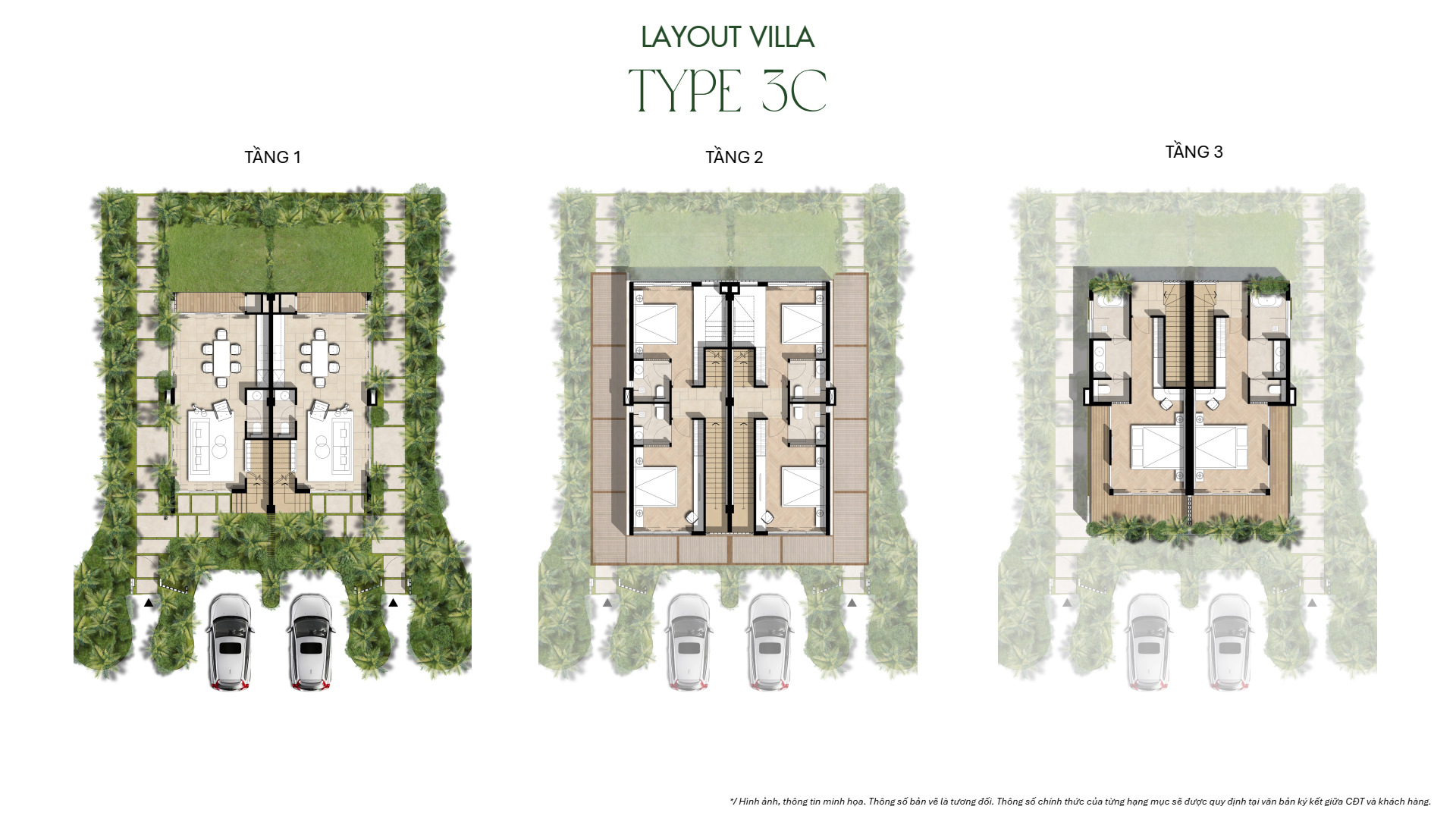 Phối cảnh khu biệt thự nghỉ dưỡng cao cấp La Tiên Villa Nha Trang - Đông Hoà Group
