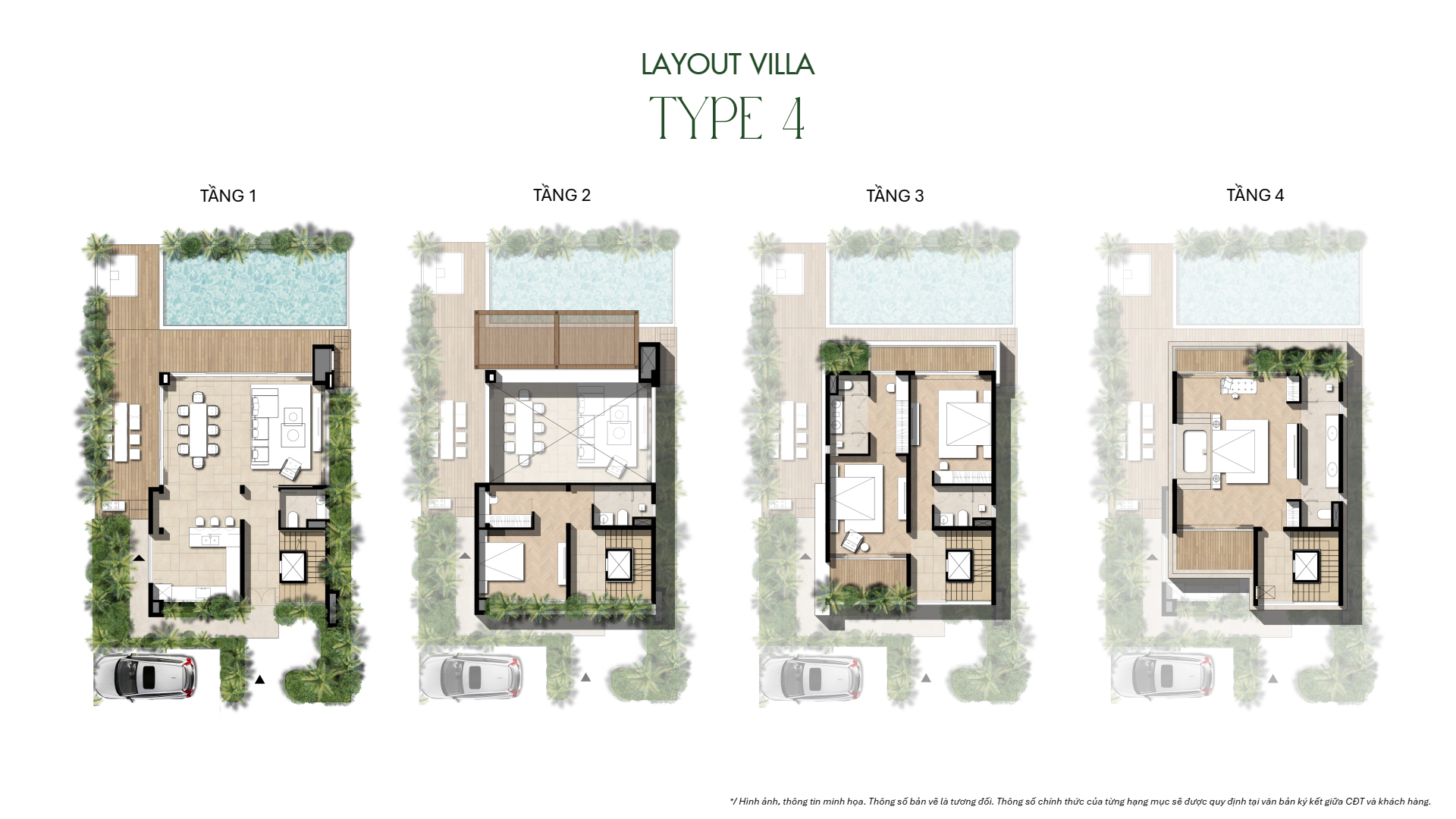 Phối cảnh khu biệt thự nghỉ dưỡng cao cấp La Tiên Villa Nha Trang - Đông Hoà Group